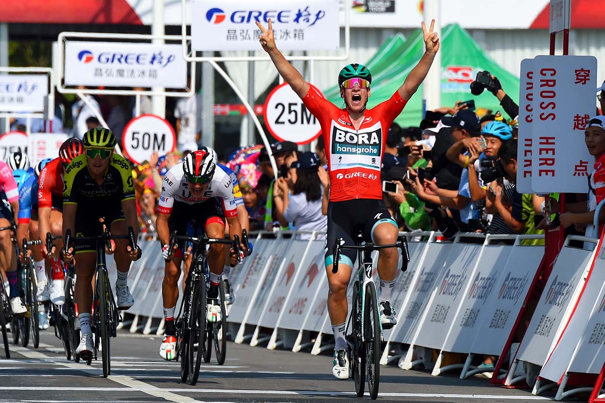 Pascal Ackermann vince la terza tappa del Tour of Guangxi 2019 (foto BettiniPhoto)