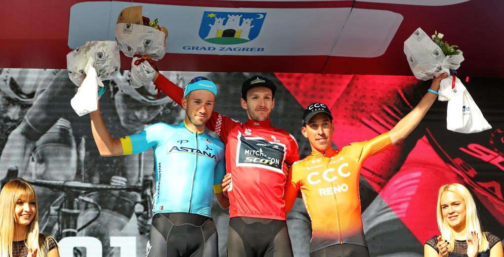 Il podio finale della Cro Race 2019