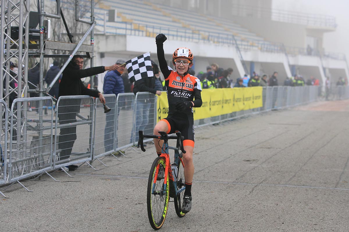 Nicholas Travella vince la gara Esordienti del Gp Guerciotti (foto Fabiano Ghilardi)