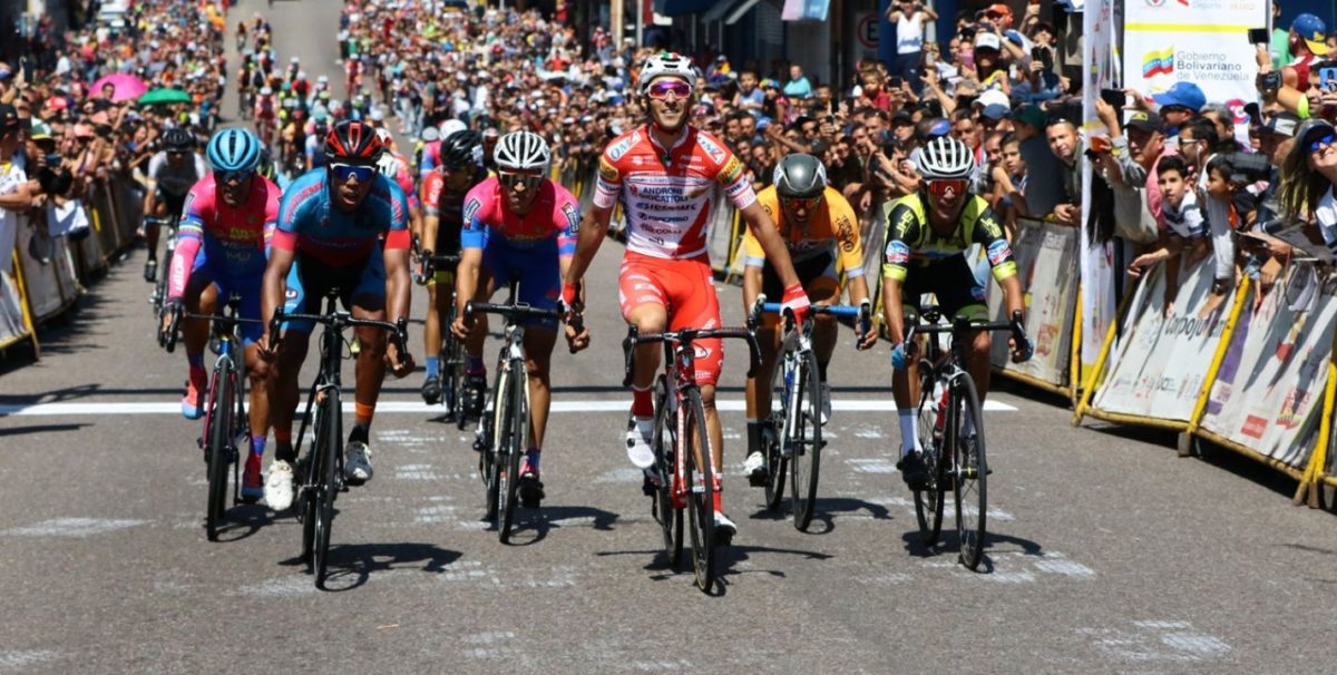 Luca Pacioni vince la prima tappa della Vuelta al Tachira