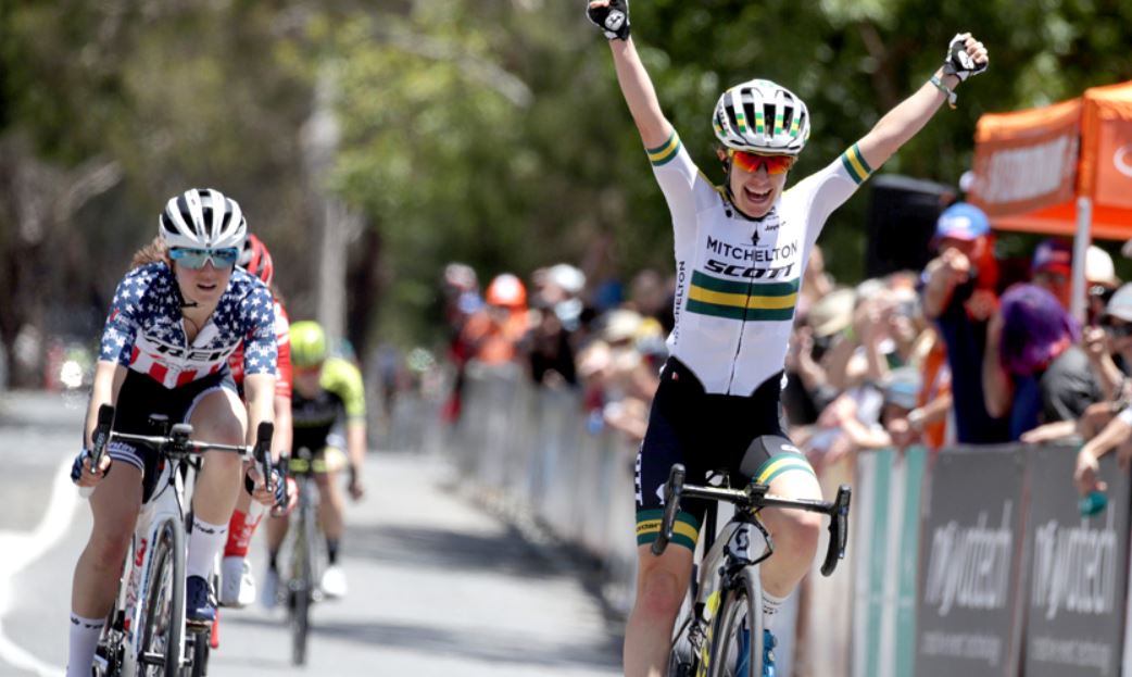 Amanda Spratt vince la seconda tappa del Santo Women's Tour 2020