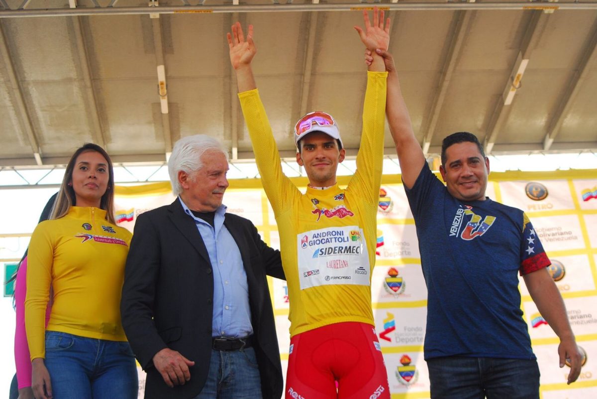 Luca Pacioni resta leader dopo la seconda tappa della Vuelta al Tachira 2020