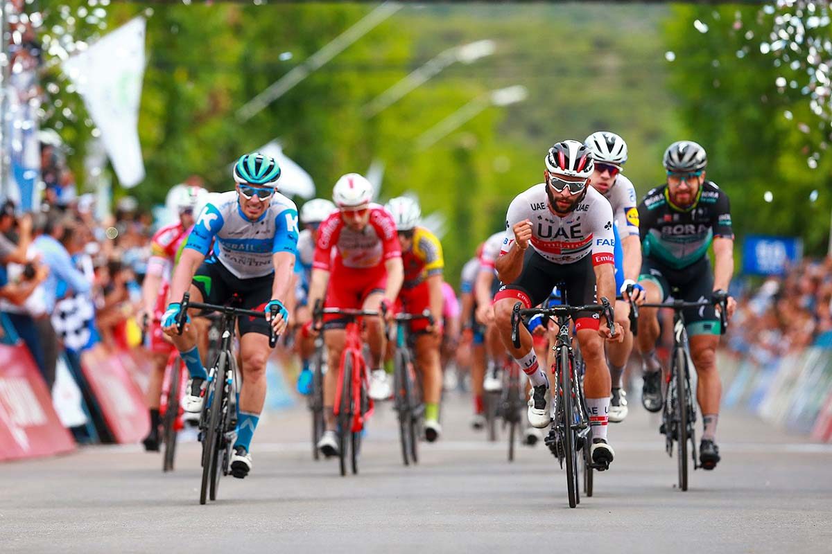 Fernando Gaviria vince la quarta tappa della Vuelta a San Juan 2020 (foto Ilario Biondi/BettiniPhoto)