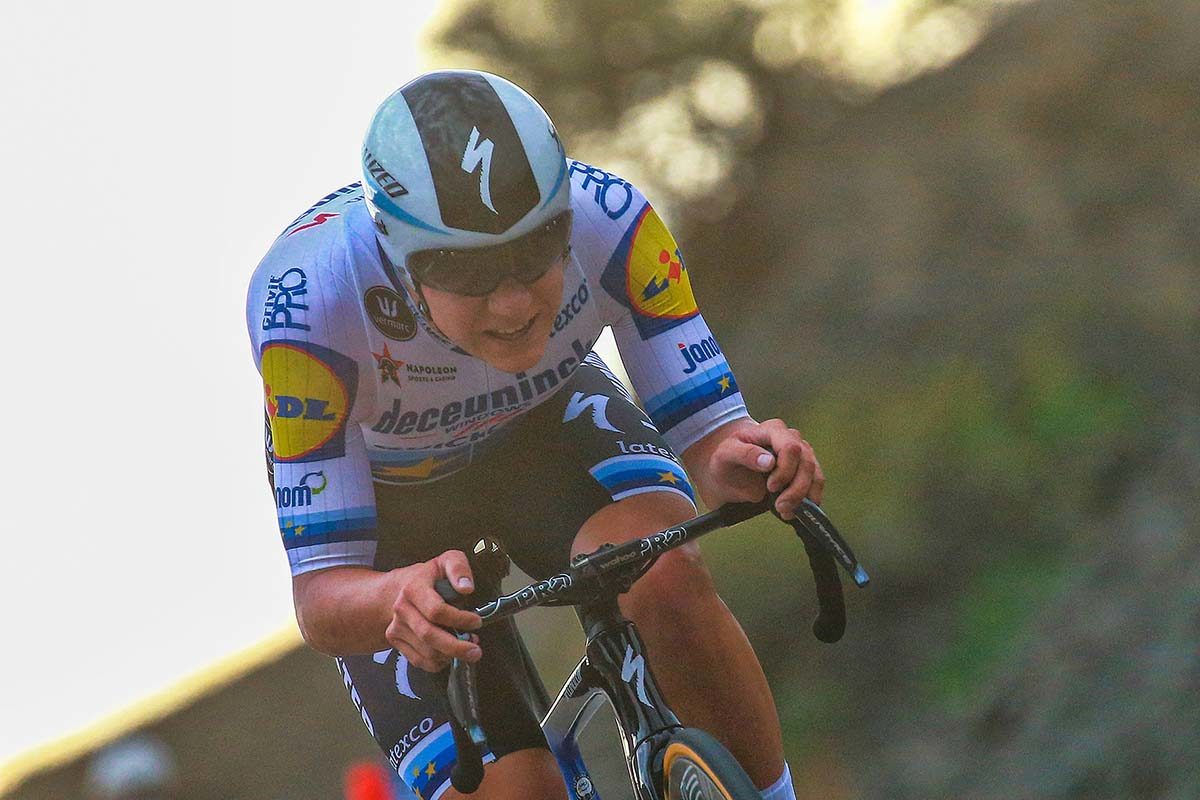 Remco Evenepoel vince la terza tappa a cronometro della Vuelta a San Juan (foto Ilario Biondi/BettiniPhoto)