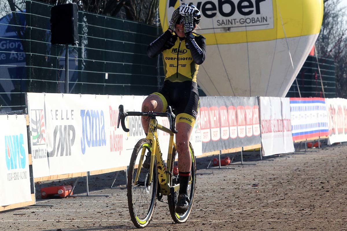 Francesca Baroni vince il Campionato Italiano di Ciclocross Donne Under 23 (foto Fabiano Ghilardi)
