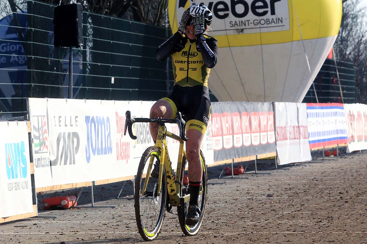 Francesca Baroni vince il Campionato Italiano di Ciclocross Donne Under 23 (foto Fabiano Ghilardi)