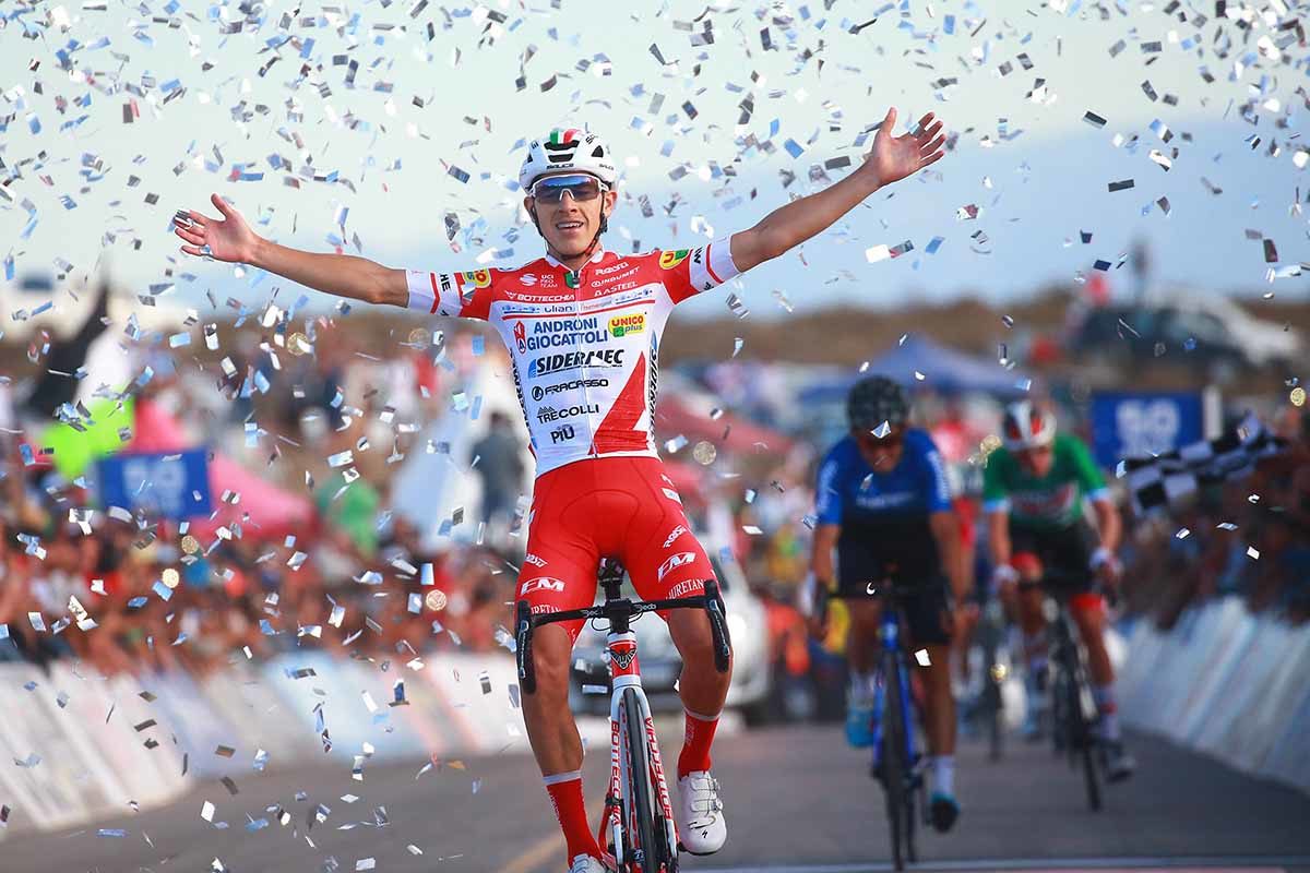 Miguel Florez vince la quinta tappa della Vuelta a San Juan 2020 (foto Biondi/BettiniPhoto)