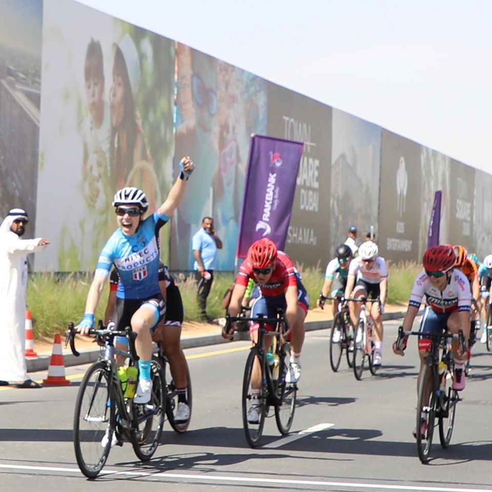 Lucy van der Haar vince la prima tappa del Dubai Women's Tour 2020
