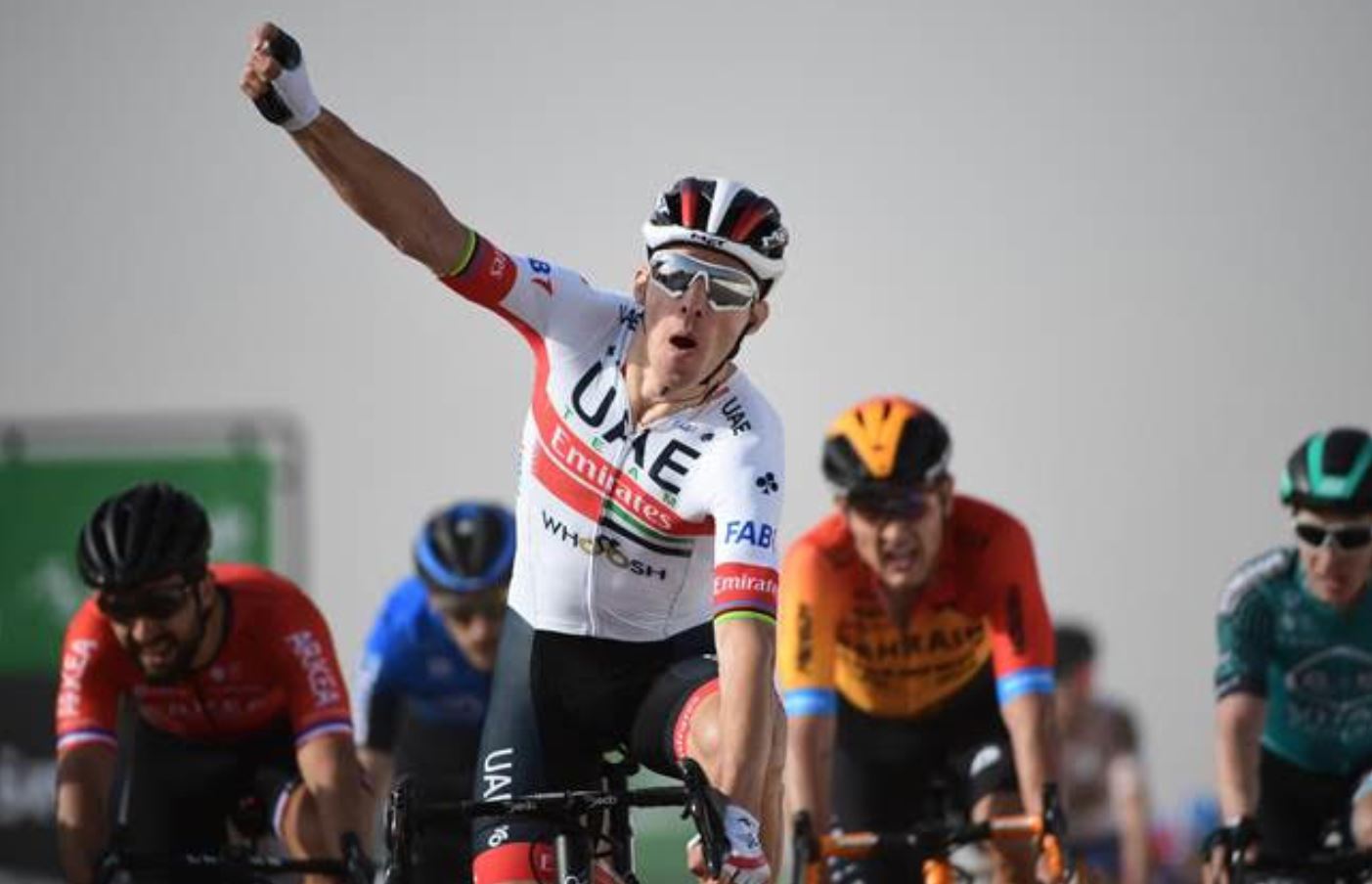 Alberto Rui Costa vince la prima tappa del Saudi Tour 2020 (foto A.S.O. / Pauline Ballet)