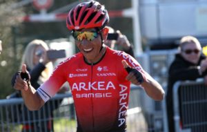 Nairo Quintana vince la seconda tappa del Tour des Alpes Maritimes et du Var (foto Team Arkea-Samsic/BettiniPhoto)