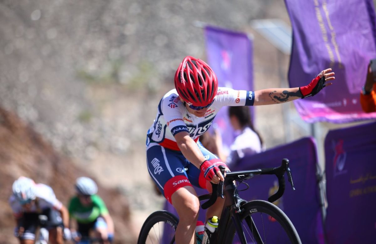 Tatsiana Sharakova vince la terza tappa del Dubai Women's Tour 2020