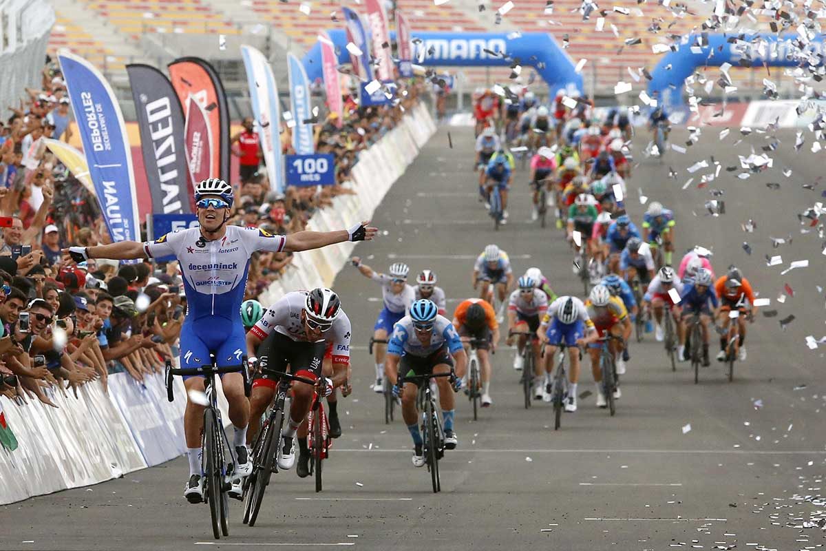 Zdenk Štybar vince la sesta tappa della Vuelta a San Juan 2020 (foto Maximiliano Blanco/Getty Images)