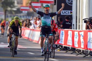 Pascal Ackermann vince la prima tappa dell'UAE Tour (foto BettiniPhoto)