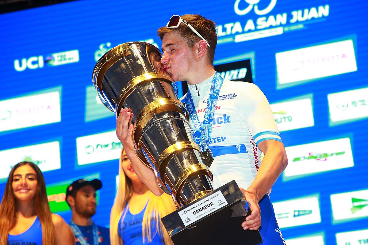 Remco Evenepoel è il vincitore della Vuelta a San Juan 2020 (foto Ilario Biondii/BettiniPhoto)
