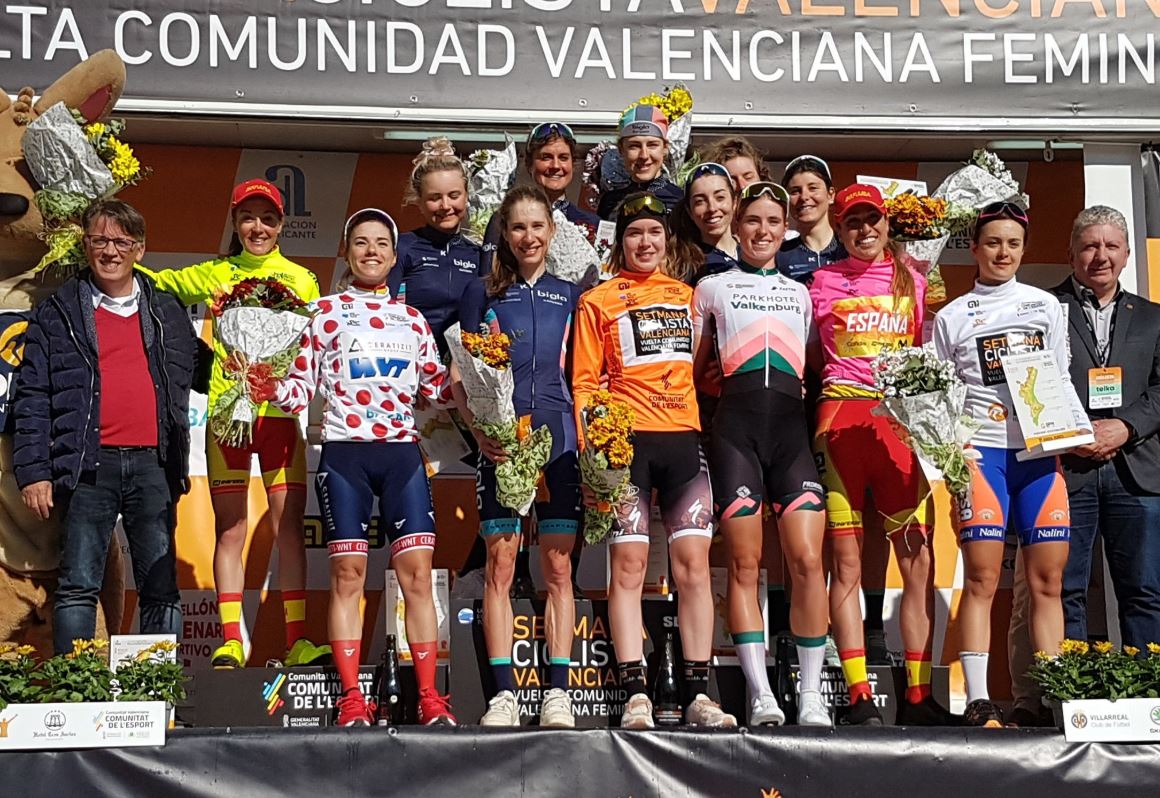 Premiazioni finali della Setmana Valenciana 2020