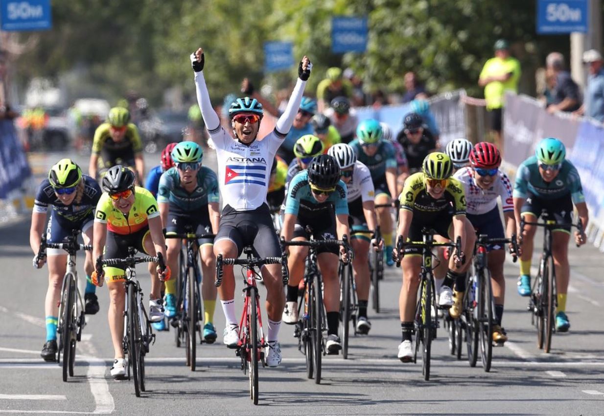 Arlenis Sierra vince la prima tappa del Women's Herald Sun Tour 2020 (foto Con Chronis/Herald Sun Tour)