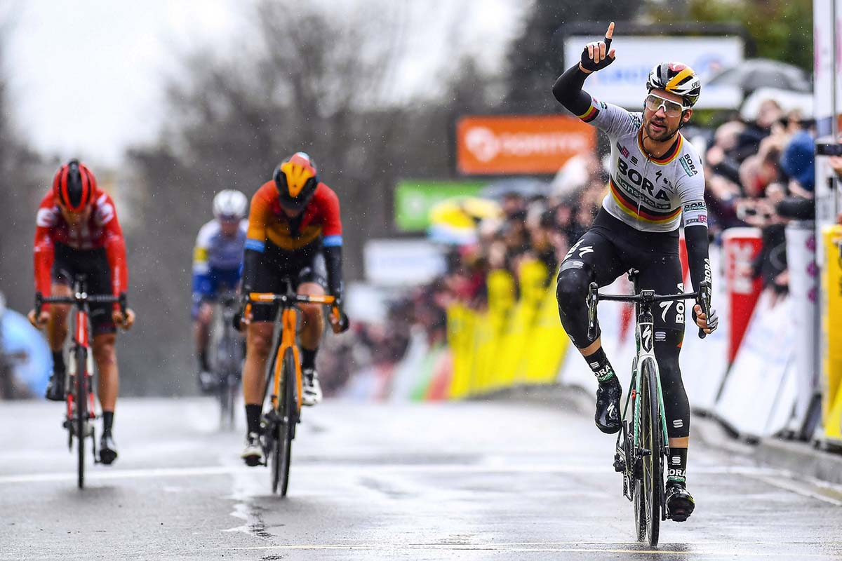 Maximilian Schachmann vince la prima tappa della Parigi-Nizza 2020 (foto BettiniPhoto)