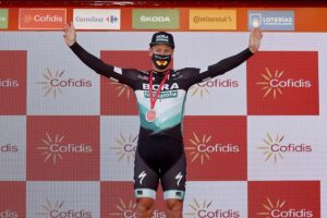 Pascal Ackermann vincitore della nona tappa della Vuelta a Espana 2020 (foto Unipublic / Photo Gomez Sport)