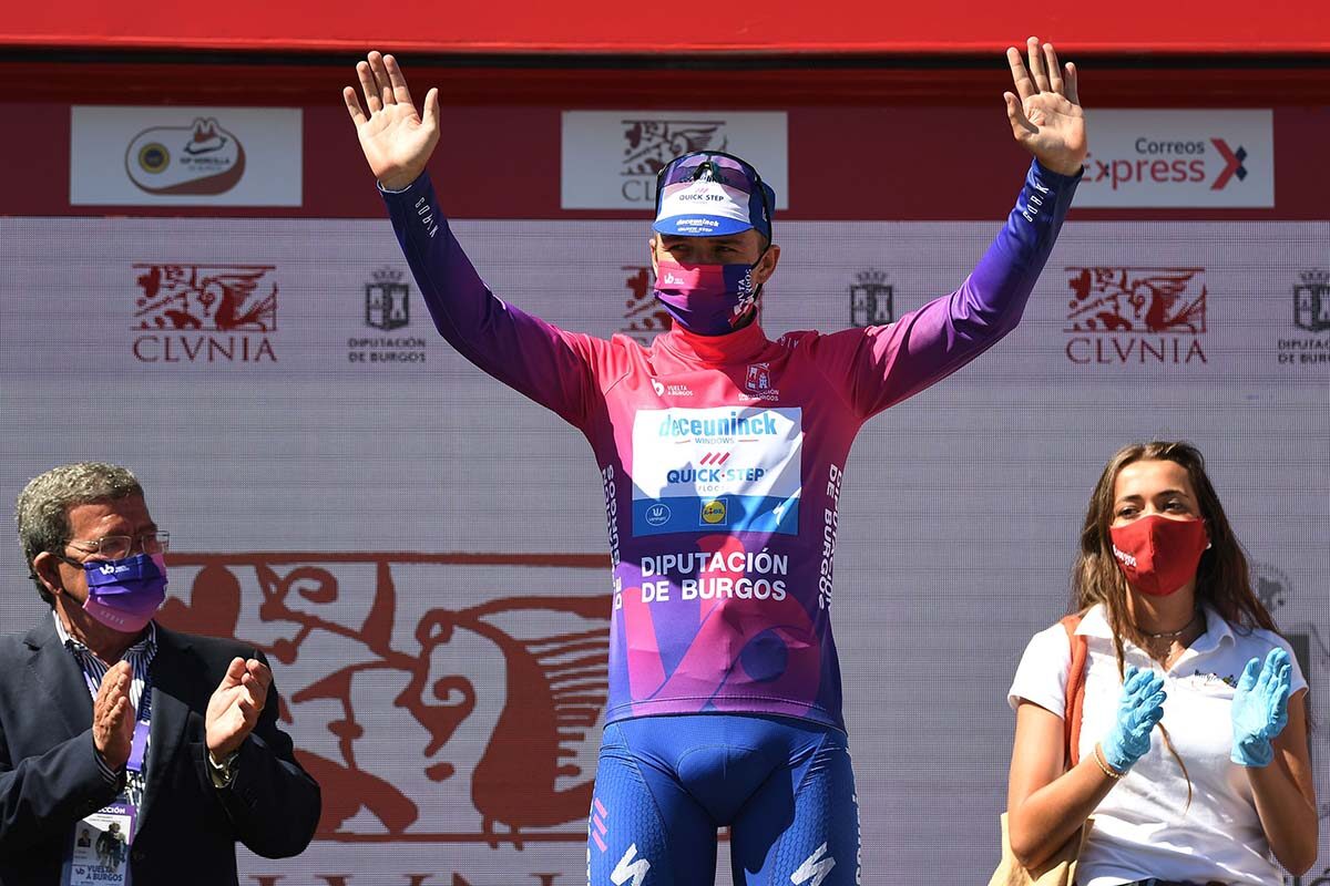 Remco Evenepoel vincitore della Vuelta a Burgos (foto David Ramos/Getty Images)