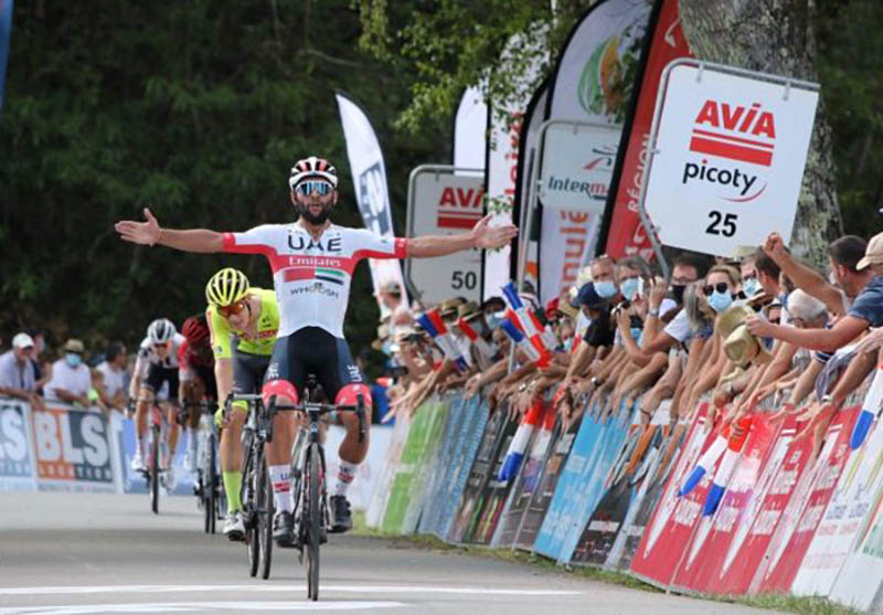 Fernando Gaviria vince la seconda tappa del Tour de Limousin 2020