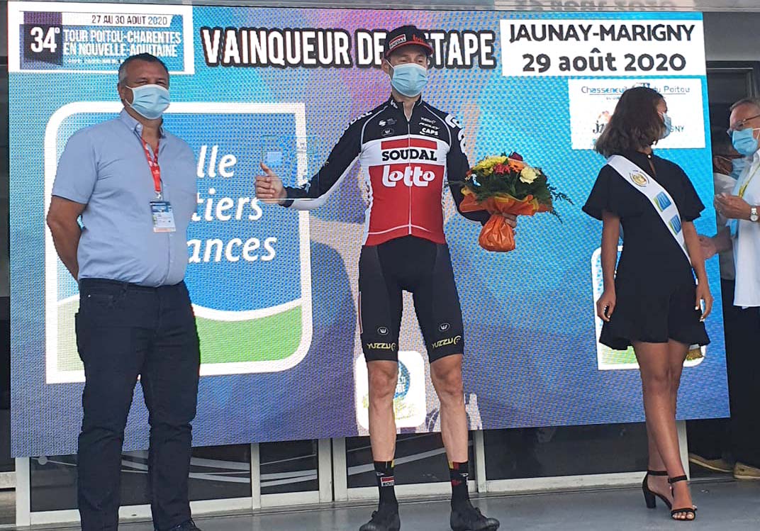Sander Armée vince la terza tappa A del Tour du Poitou Charentes 2020