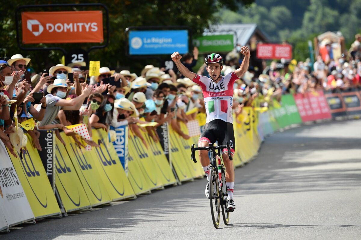 Davide Formolo vince la terza tappa del Critérium du Dauphiné (foto A.S.O. / Alex Broadway)