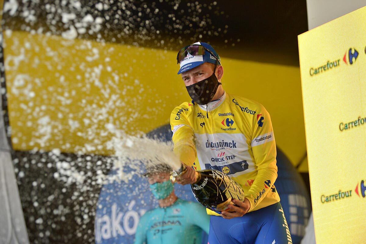 Remco Evenepoel vincitore del Tour de Pologne 2020 (foto Luc Claessen / Getty Images)