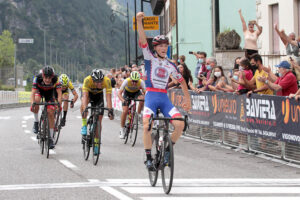 Christian Danilo Pase vince la seconda tappa del Giro del Friuli Juniores 2020 (foto Bolgan)