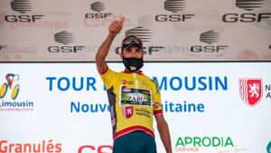 Luca Wackermann vincitore del Tour du Limousin 2020 (foto Gussev Photo)