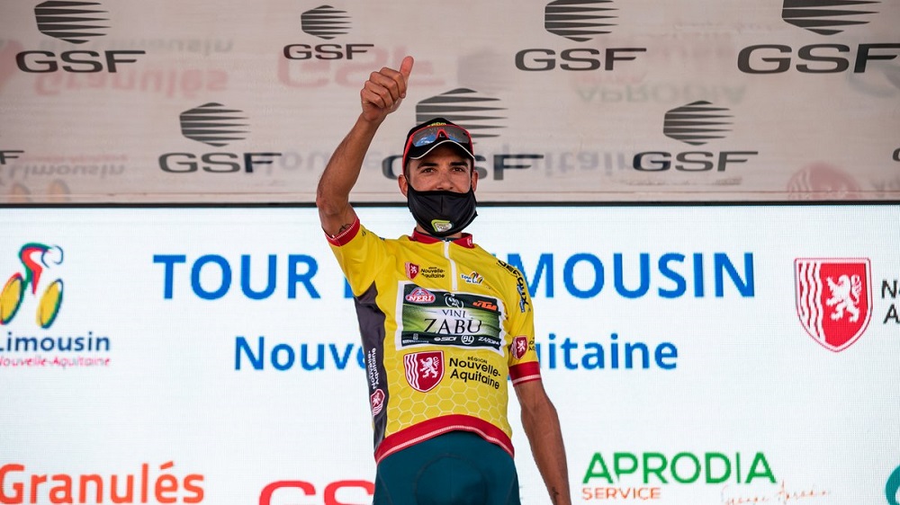 Luca Wackermann vincitore del Tour du Limousin 2020 (foto Gussev Photo)