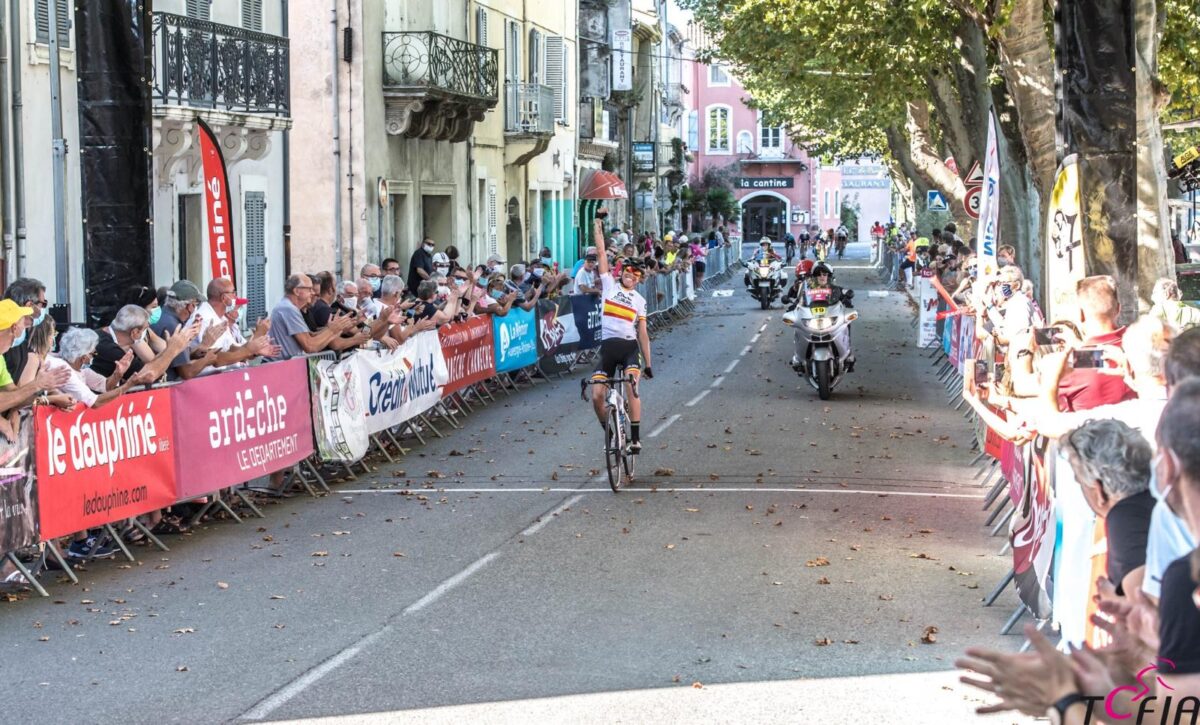 Mavi Garcia vince la prima tappa del Tour de l'Ardeche 2020