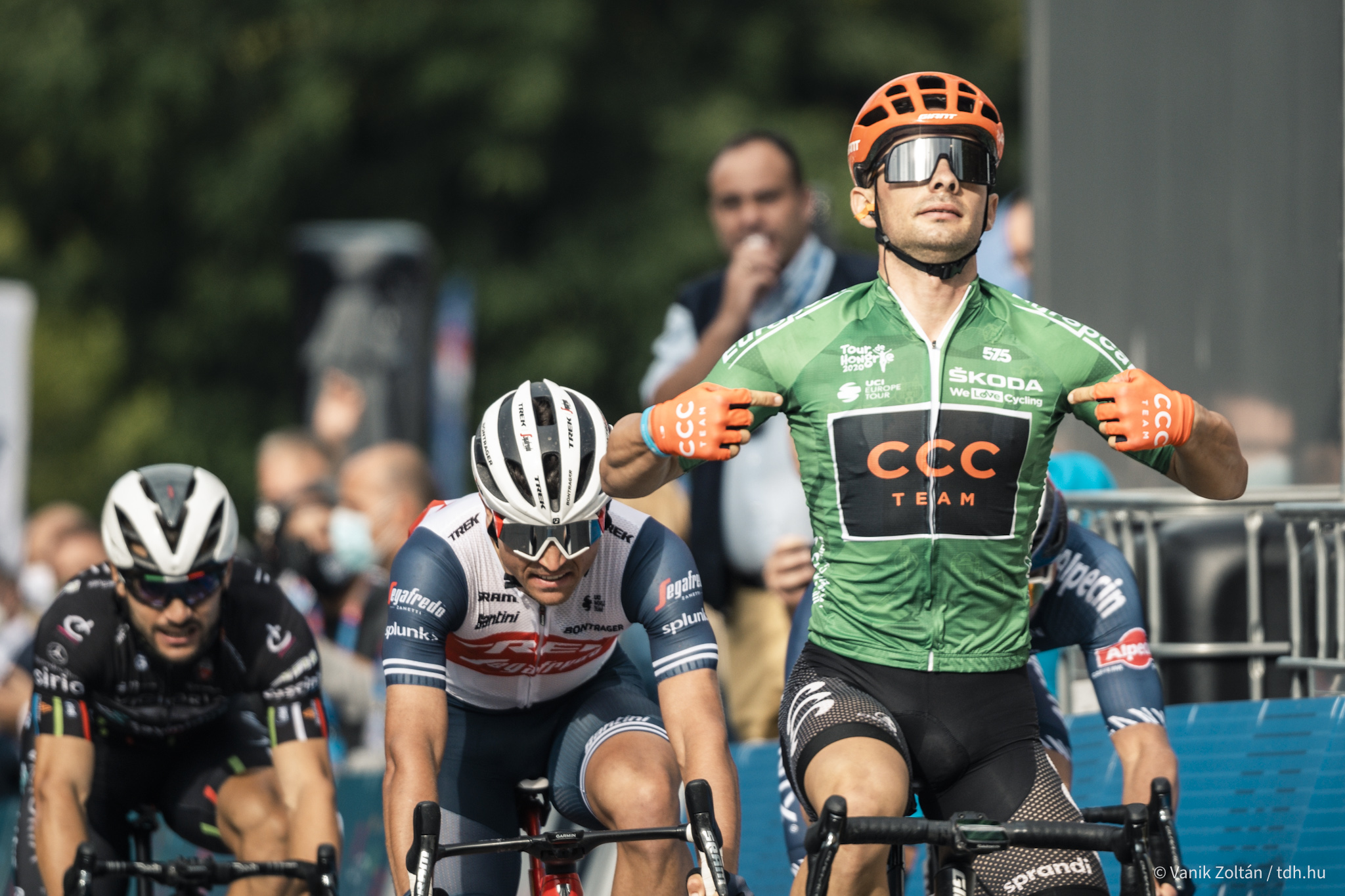 Jakub Mareczko firma il tris nella quarta tappa del Tour de Hongrie