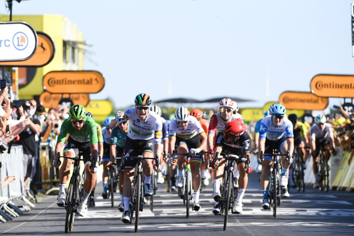 Sam Bennett vince la decima tappa del Tour de France (A.S.O. / Pauline Ballet)