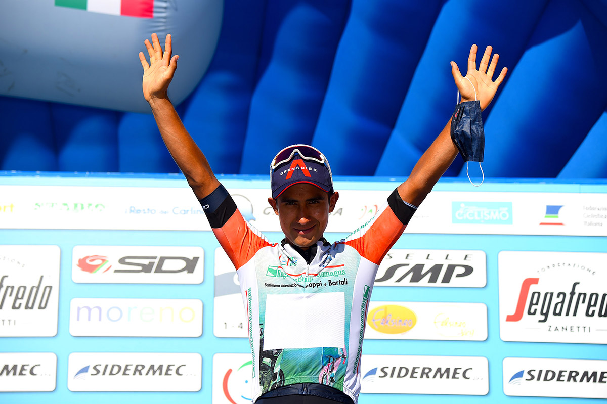 Jhonatan Narvaez vincitore della Settimana Internazionale Coppi e Bartali 2020 (foto BettiniPhoto)