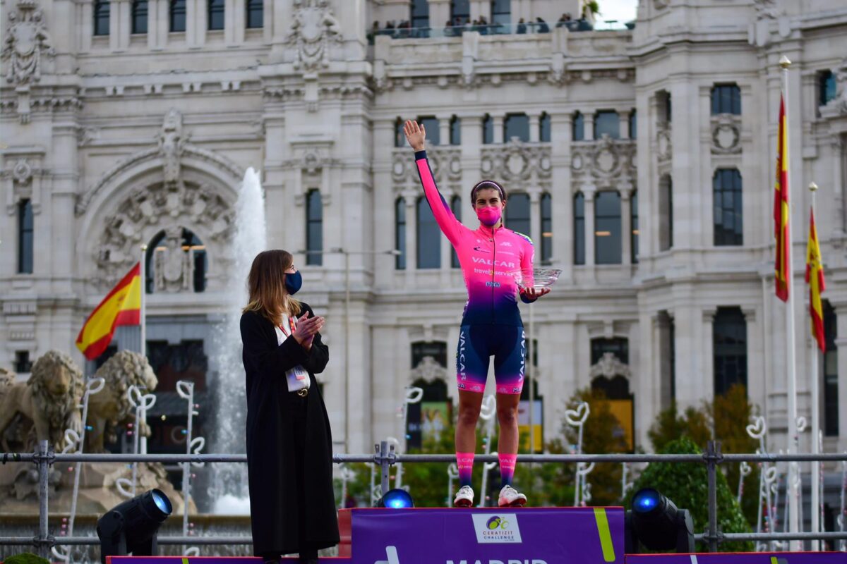 Elisa Balsamo vincitrice dell'ultima tappa della Madrid Challenge by La Vuelta (foto Twila Muzzi)
