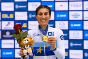 Elisa Balsamo campionessa europea Omnium Donne Elite a Plovdiv (foto BettiniPhoto)