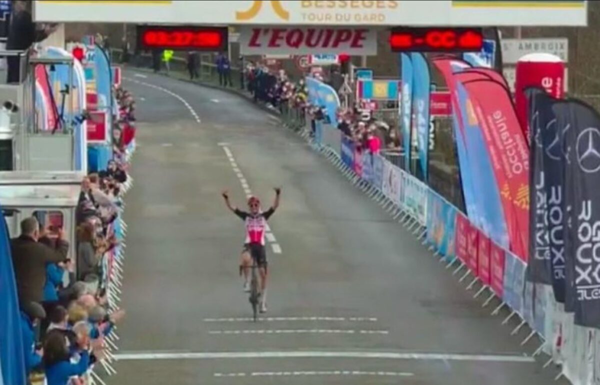 Tim Wellens vince la terza tappa dell'Étoile de Bessèges 2021