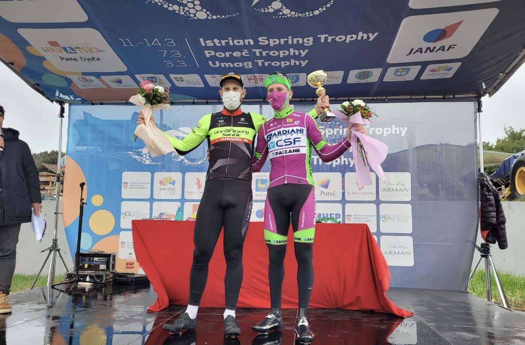Gli italiani Filippo Fortin e Filippo Fiorelli protagonisti nella prima tappa dell'Istrian Spring Trophy 2021