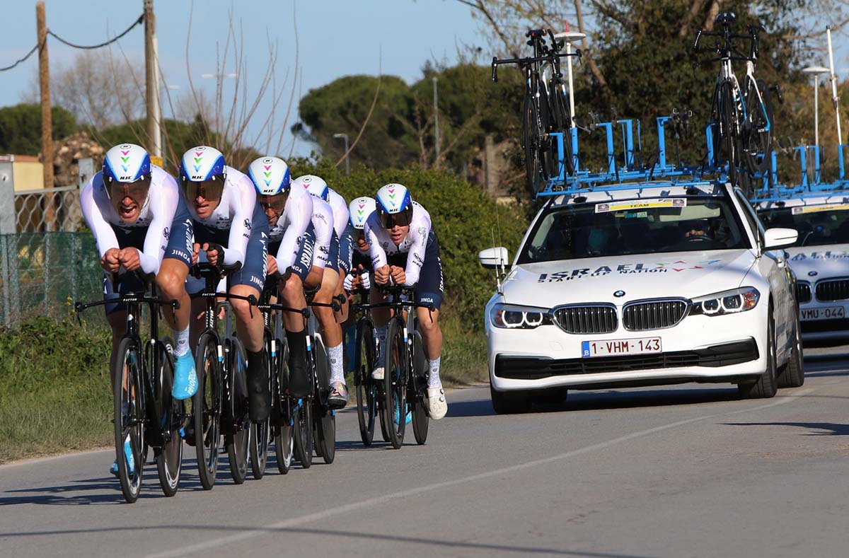 La Israel Start-Up Nation vince la cronosquadre della Settimana Coppi e Bartali 2021 (foto Photobicicailotto)
