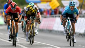 Ion Izagirre batte Pello Bilbao nella quarta tappa del Giro dei Paesi Baschi (foto Getty Sport)