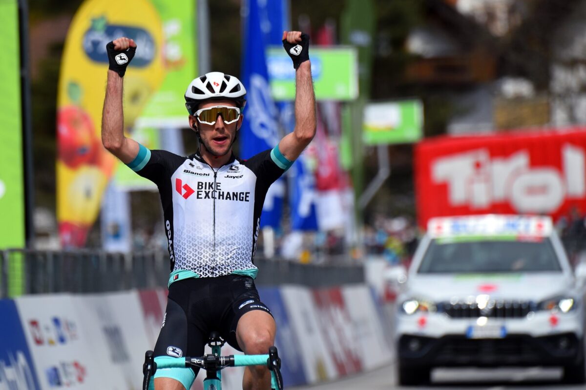 Simon Yates vince la seconda tappa del Tour of the Alps 2021 (foto BettiniPhoto)