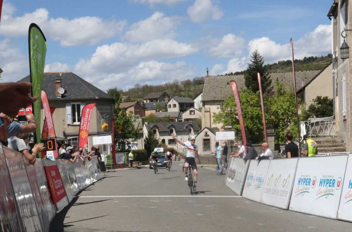 Linda Riedmann ha vinto la prima tappa del Tour du Gévaudan Occitanie Femmes