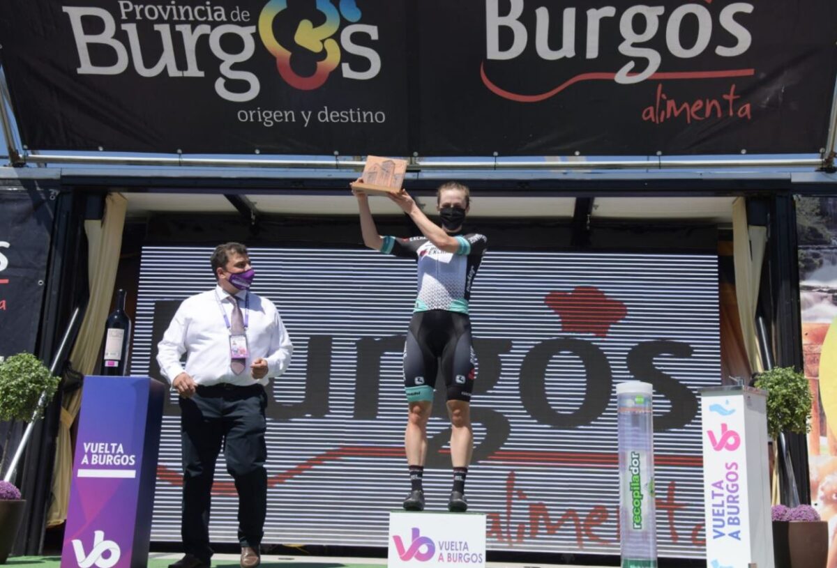 Grace Brown vincitrice della prima tappa della Vuelta a Burgos Feminas 2021