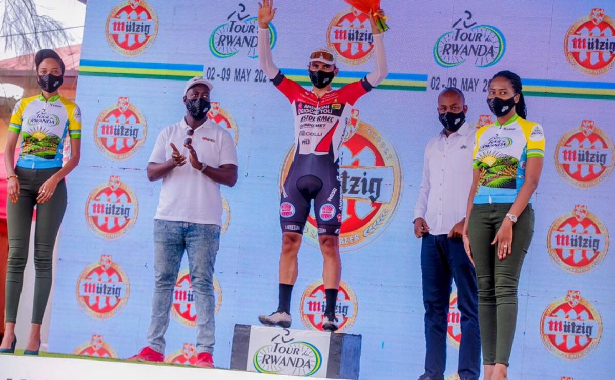Jhonatan Restrepo vince la settima tappa a cronometro del Tour du Rwanda 2021