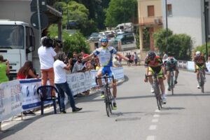 Nicholas Norbis vincitore della gara di casa nel 2018