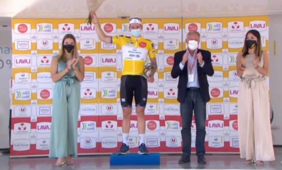 Arnaud Démare vincitore della Boucles de la Mayenne 2021