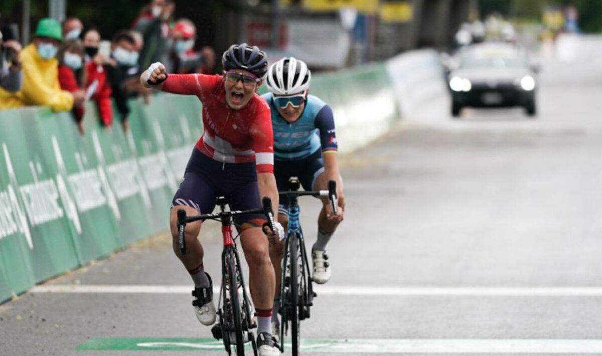 Elise Chabbey vince la prima tappa del Tour de Suisse Women 2021
