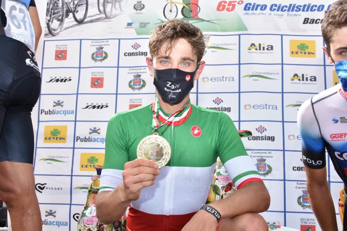 Gabriele Benedetti campione italiano strada Under 23 2021