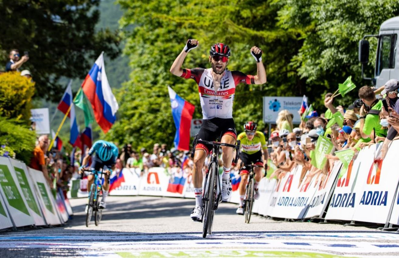 Diego Ulissi vince la quarta tappa del Tour of Slovenia (foto Sportida)
