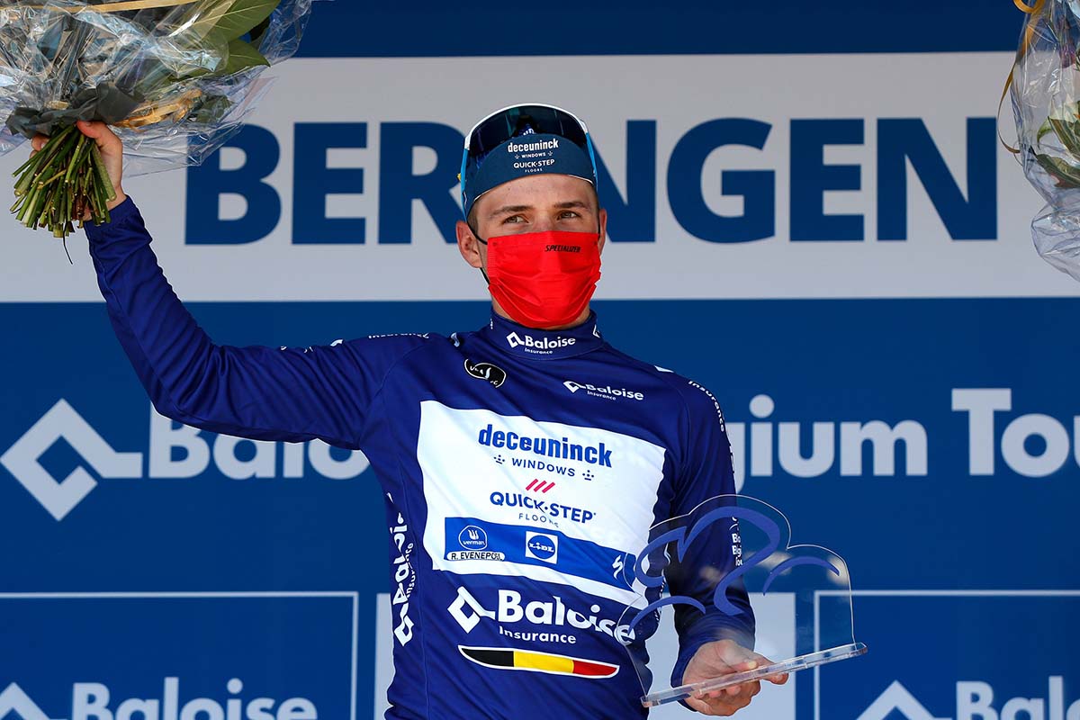 Remco Evenepoel vincitore del Baloise Belgium Tour 2021 (foto Getty Images)